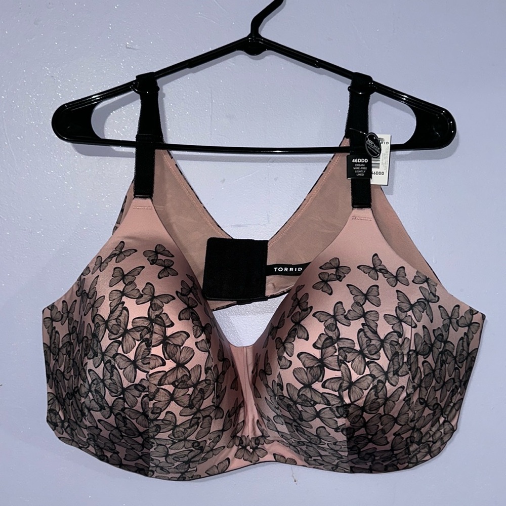 Torrid Dream Wire-Free Lightly Lined Butterfly Bra
